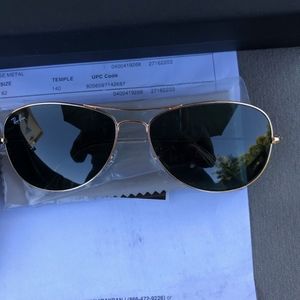 Ray ban aviators. Large frame size